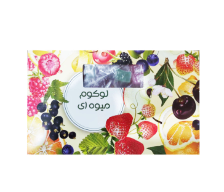 لوکوم میوه ای ۴۵۰ گرمی BIZ